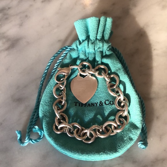 Tiffany & Co. Heart Tag Charm Bracelet - Picture 4 of 15
